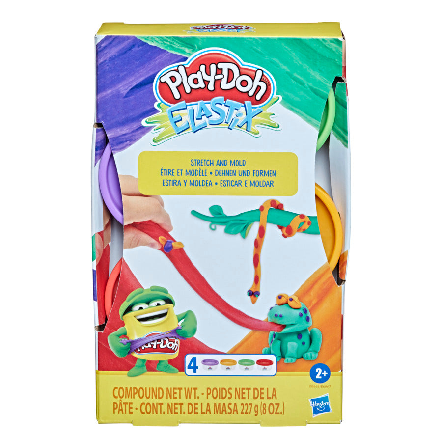 Play-Doh Elastix Compound Pack of 4