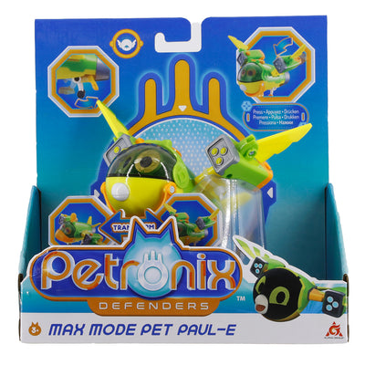 Petronix Defenders Max Mode Transforming Pet Paul-E, Action Figure and Hero Play