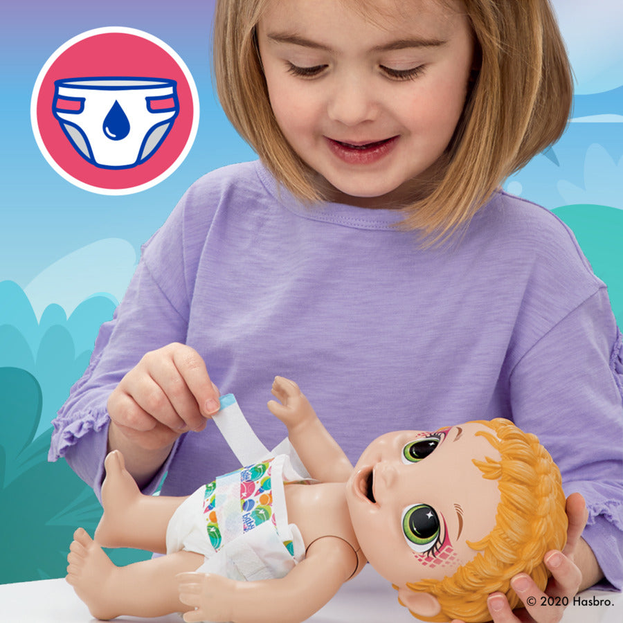 Baby Alive Dino Cuties Doll, Triceratops, Doll Accessories