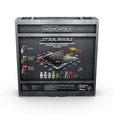 Monopoly: Star Wars The Mandalorian Edition Board Game Protect The Child ("Baby Yoda")