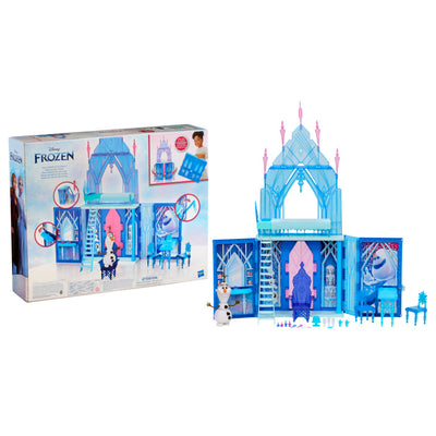 Disney's Frozen Elsa's Fold and Go Ice Palace, Elsa and Olaf Dolls