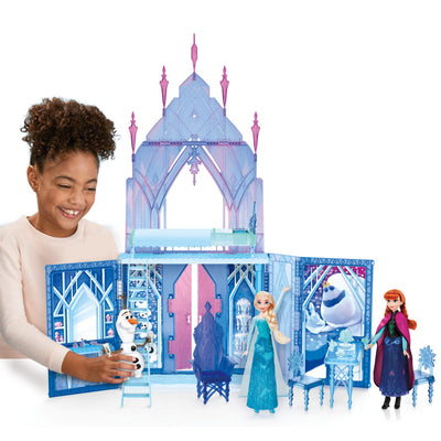 Disney's Frozen Elsa's Fold and Go Ice Palace, Elsa and Olaf Dolls