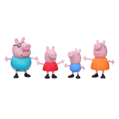 Peppa Pig Peppa's Club Peppa's Family Figure 4-Pack Toy