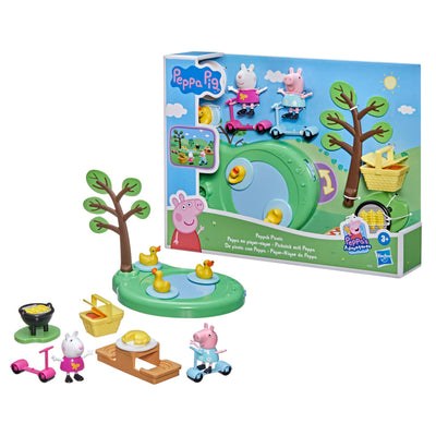 Peppa Pig Peppa's Adventures Peppa's Picnic Playset, Preschool Toy