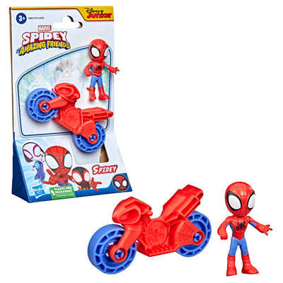 Marvel Spidey and His Amazing Friends Spidey with Motorcycle