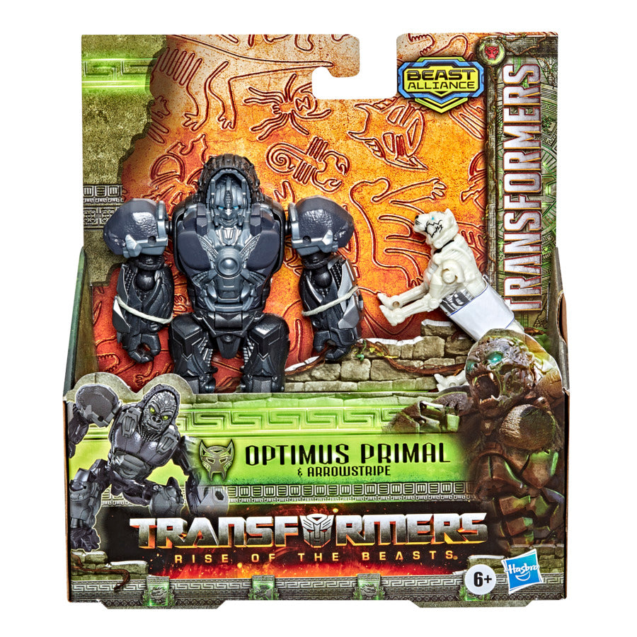 Transformers Rise of the Beasts Movie Optimus Primal & Arrowstripe