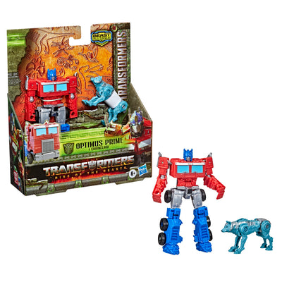 Transformers Rise of the Beasts Movie Optimus Prime & Chainclaw