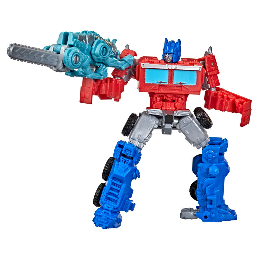 Transformers Rise of the Beasts Movie Optimus Prime & Chainclaw