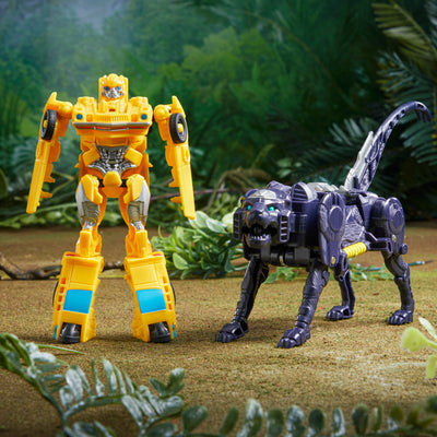 Transformers Rise of the Beasts Movie 2-Pack Bumblebee & Snarlsaber