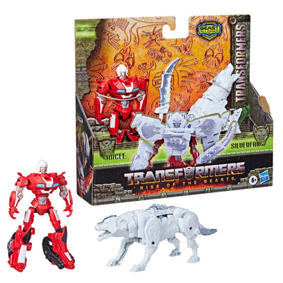 Transformers Rise of the Beasts Movie 2-Pack Arcee & Silverfang