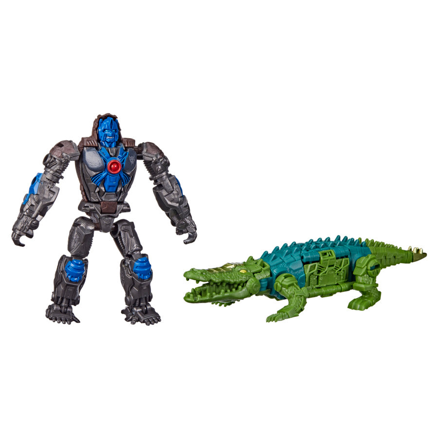 Transformers Rise of the Beasts Movie Optimus Primal & Skullcruncher