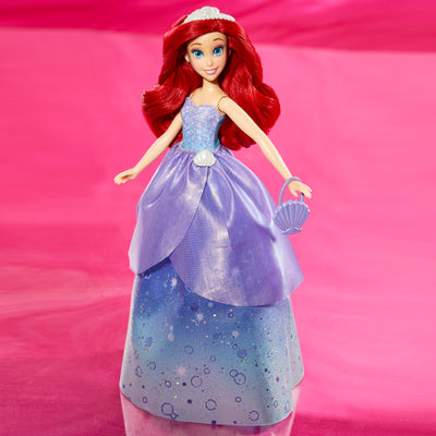 Disney Princess Life Ariel Fashion Doll, 10 Outfit Combinations