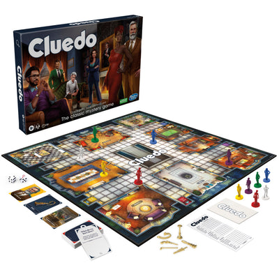 Hasbro Gaming Cluedo Classic Refresh, The Classic Mystery Game