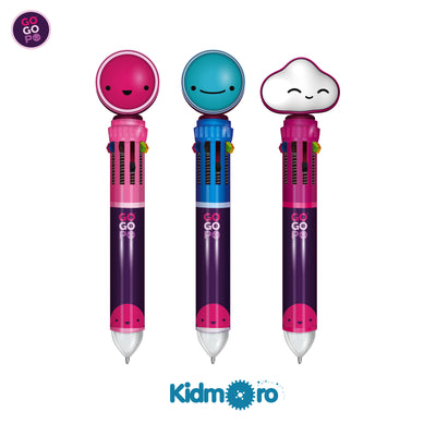 10-in-1 multi colour pen