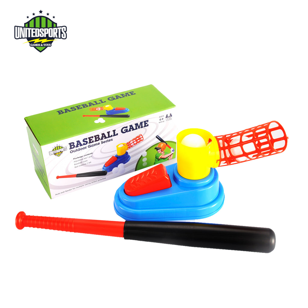 United Sports Baseball Launch Game Set, Auto Ball Feeder