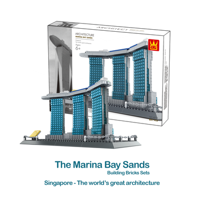 Kidmoro Marina Bay Sands Building Bricks Sets