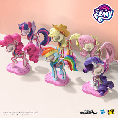Mighty Jaxx Freeny's Hidden Dissectibles: My Little Pony Series 01, 3-inch Vinyl Art Toy