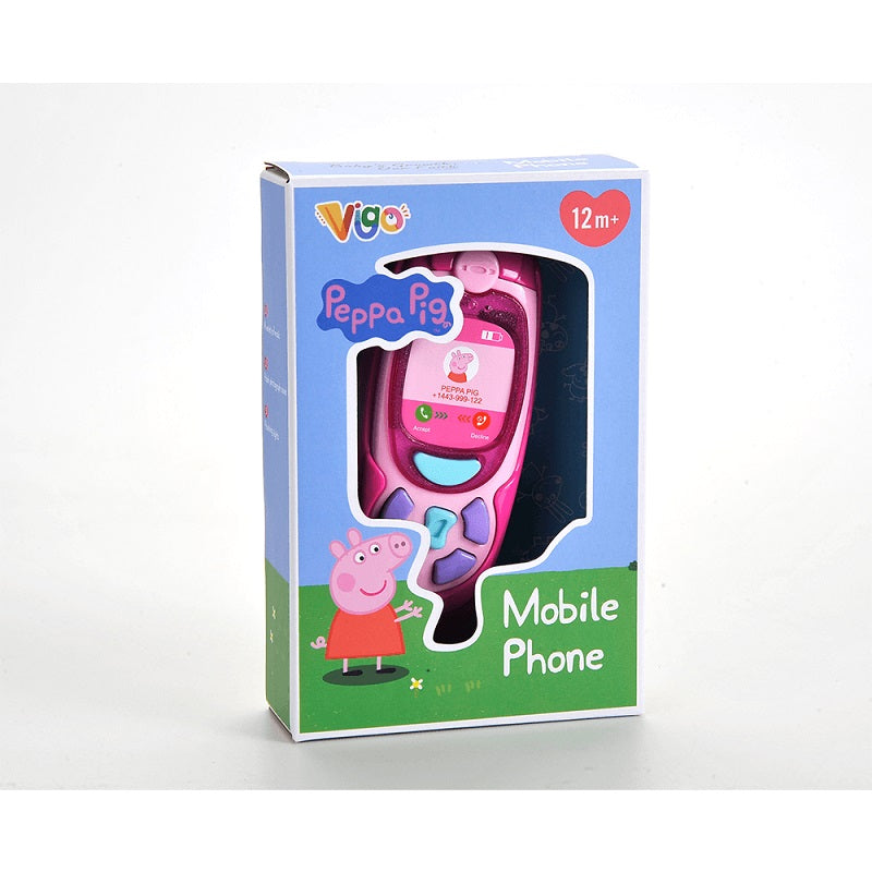 Vigo Peppa Pig Mobile Phone Baby Toys