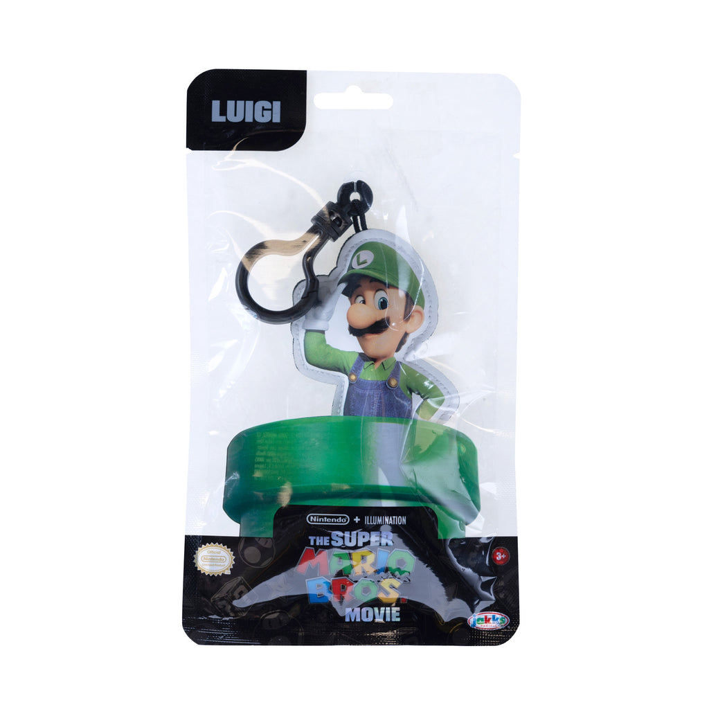 The Super Mario Bros. Movie 5-inch Hanger Plush – Luigi