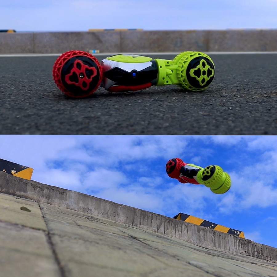 Remote Control Car Rolling Stunt