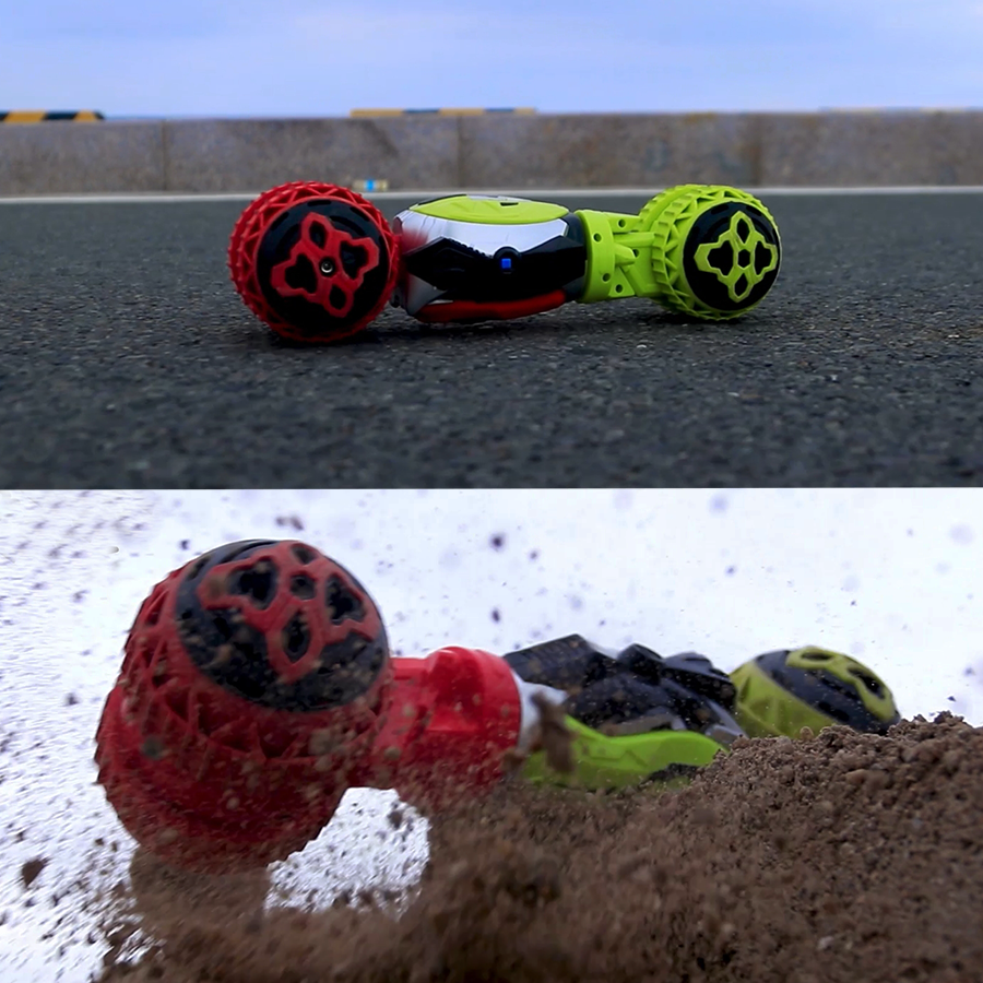 Remote Control Car Rolling Stunt