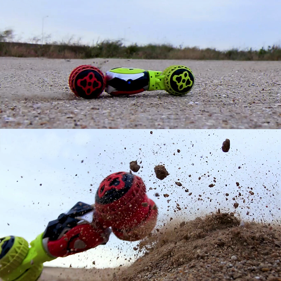 Remote Control Car Rolling Stunt