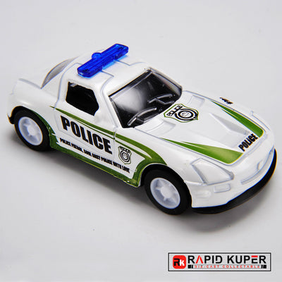 Rapid Kuper Die Cast Police Truck