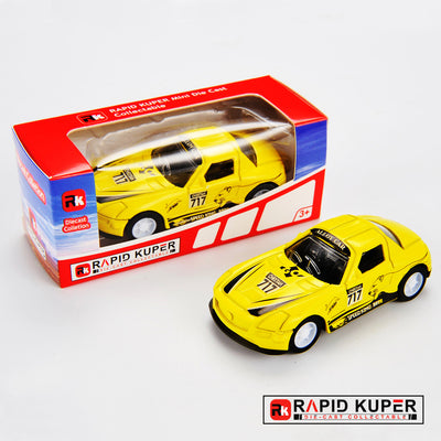 Rapid Kuper Die Cast Car (Yellow)