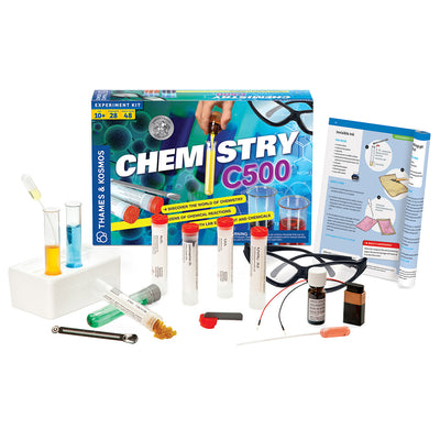 Thames & Kosmos Chemistry C500 Kids Science Experiment Kit