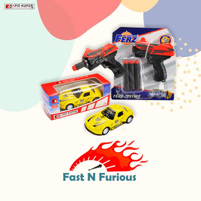 Fast N Furious Goodie Bag, Ages 6+