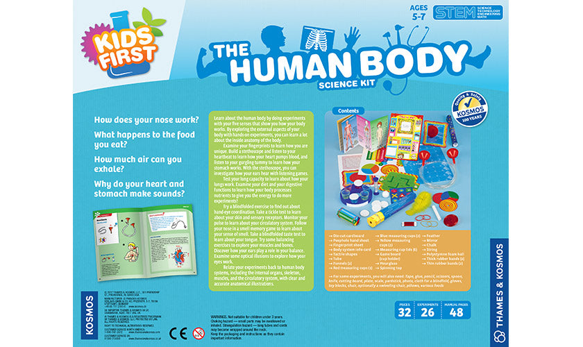 Thames & Kosmos The Human Body Kids Science Experiment Kit