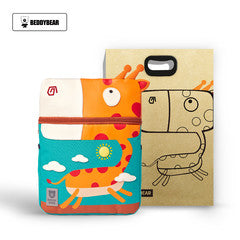 BEDDYBEAR Authentic Giraffe Design Kids School Bag