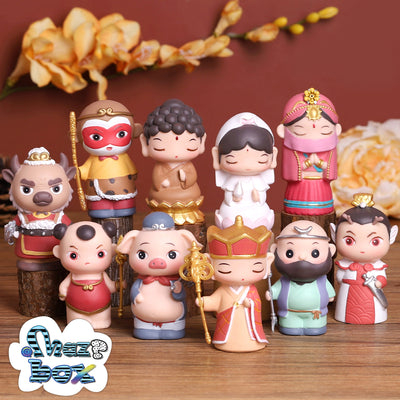 Amaz Box - Uproar In Heaven Collectibles, Collect up to 10 of different Journey to the West Themed Figures
