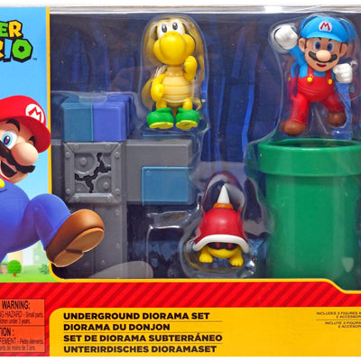 Super Mario Underground Diorama Set